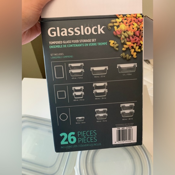 Glasslock Food Storage Set, 26-piece - Picture 7 of 8